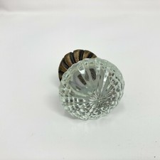 Clear Vintage Glass Knob home