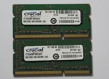 16gb Laptop RAM kit 2x8gb DDR3