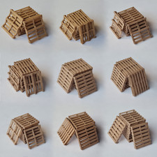 Model Railway Wooden Pallets