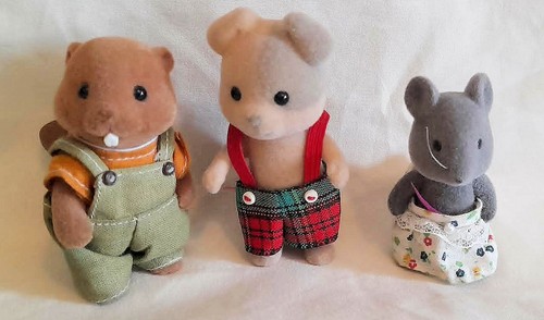 Sylvanian families mixed - 3, x