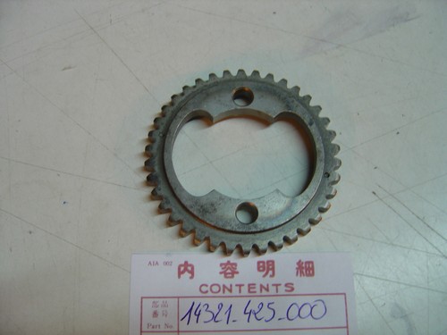 Honda intake camshaft - camshaft, sprocket