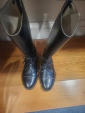 Regent leather riding boots