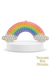 Jumbo Glitter Rainbow Pop-It