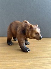 Schleich 2003 Brown Bear Solid Plastic Wild Animal Model Figure Toy