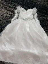 Christmas School Nativity Play Angel Fancy Dress Costume Age 3-4 Years Tu