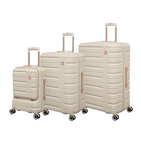 Bnwt luggage cream with - bnwt, it