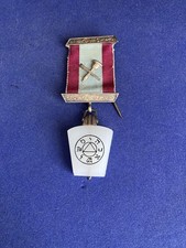 GOOD VINTAGE MASONIC MARK MASONS JEWEL.  (139)