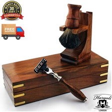 Men’s Wooden Shaving Set