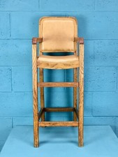 Antique Child's Oak High