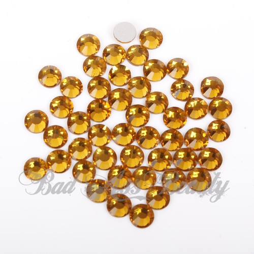 100pcs glass rhinestones - rhinestones, flat