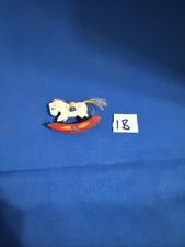 Riderless Vintage Wooden Rocking Horse Miniature