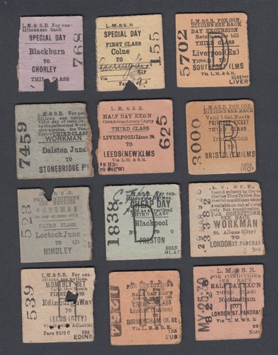 Twelve old rail train half - twelve,