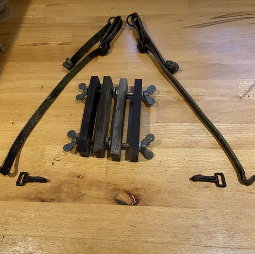 Vintage 1950s wooden ski - 1950s,