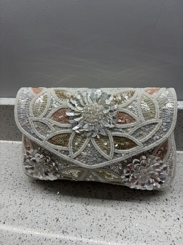 Beaded and sequined - and, bag