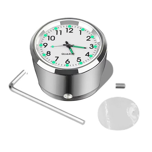 Motorcycle clock handlebar - motorcycle,