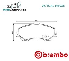 BRAKE PADS SET BRAKING PAD