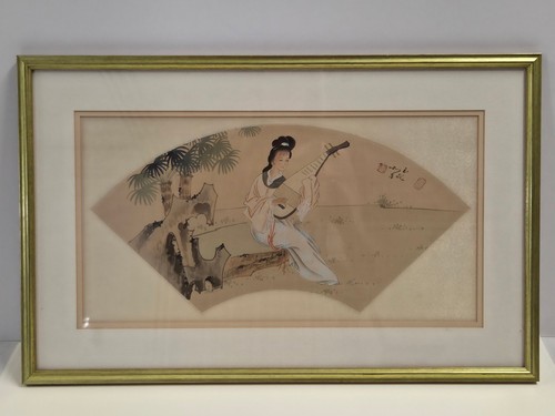 Chinese water color - water,