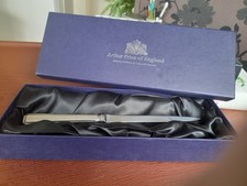 Arthur Price Harley Silver Plated Letter Opener Boxed.        Must Be 18 To Buy!
