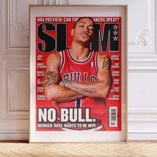 Slam Magazine Derrick Rose "NO