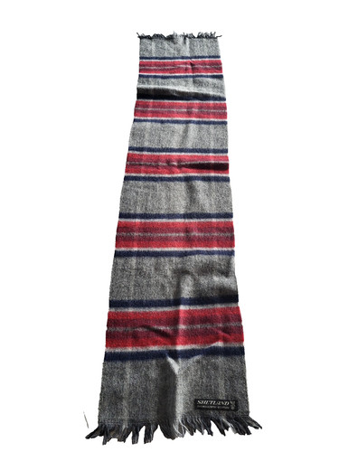 Pure shetland scarf - scarf, vintage