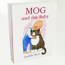 Mog The Cat 8 Books Children Collection Paperback Gift Pack Set By Judith Kerr