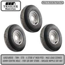 480/400x8 Inch Trailer Wheel