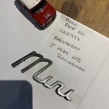 Classic Mini Boot Badge MK1