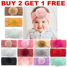 Baby Pom Pom Headband Elastic