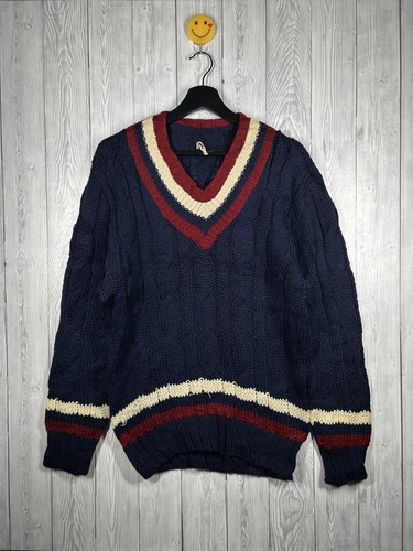 Vintage wool cricket cable - wool,