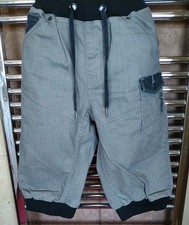 Voi Grey Jeans 3/4 Length Tie Waist Size 30 