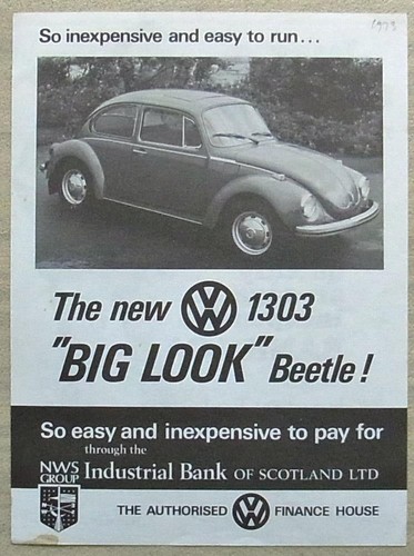 Volkswagen 1303 beetle - vw, car