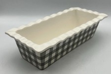 Grey Cream Checked Baking Tray