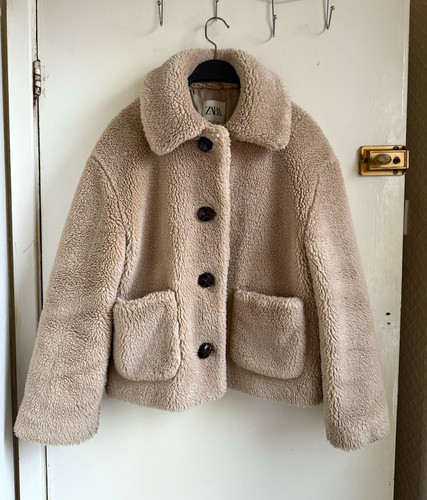 Zara beige teddy bear winter - teddy,