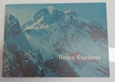 Rolex Explorer Booklet 1971