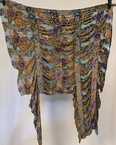 Antique 1920 floral voided - antique, 1920’s