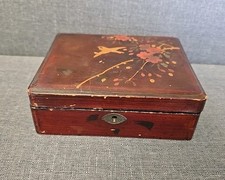 Vintage Hand-Painted Laquered