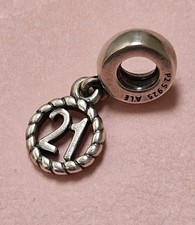 Genuine Pandora Silver 21st