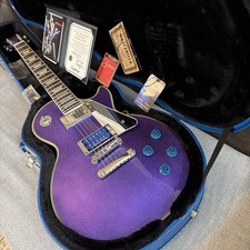 Limited Edition Epiphone Tommy Thayer Sig Les Paul Kiss Electric Blue Sparkle  