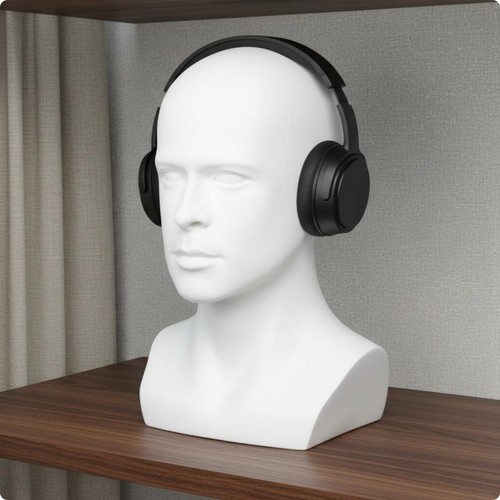 Male mannequin head life - mannequin, life-size