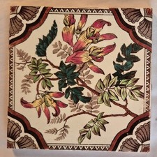 Antique tile print and tint