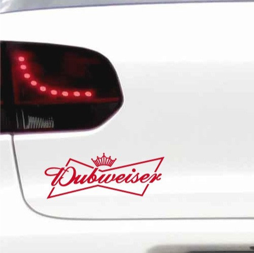 Dubweiser sticker decal - dubweiser,