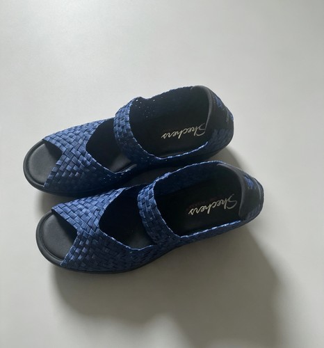 Skechers women blue woven - skechers,