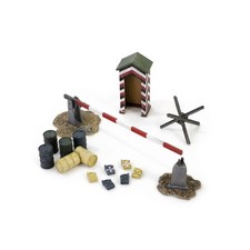 Forces of Valor 1:32 WWII Diorama Accessories Series - Check Point I set
