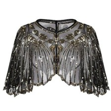 Lady Sequin Cardigan Open