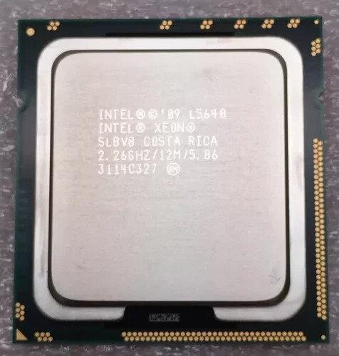 Intel xeon six core l5640 - intel,