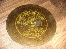 Music box Symphonion 1 tin plate 19.5 cm music box discs 7 5/8" antique music box