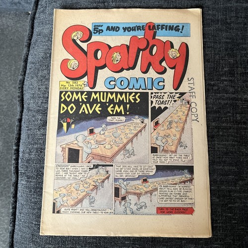 Sparky comic 582 13 - comic, march