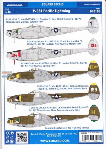 Eduard decals d48103 - 1/48,