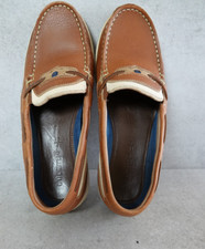 Dubarry Tan - Cream Deck - Boat Womens Shoes Size 7