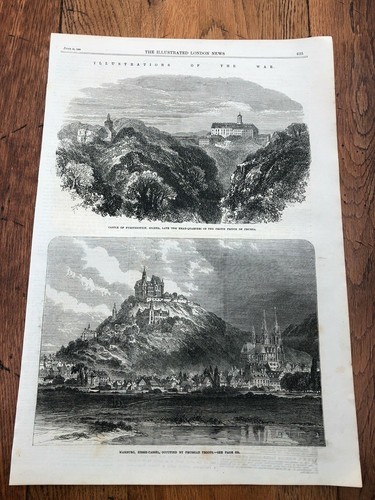 1866 illustrated print - ,